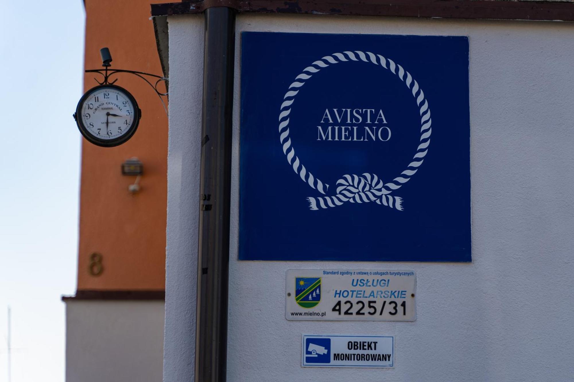 Hotel Avista Mielno Unieście Exterior foto