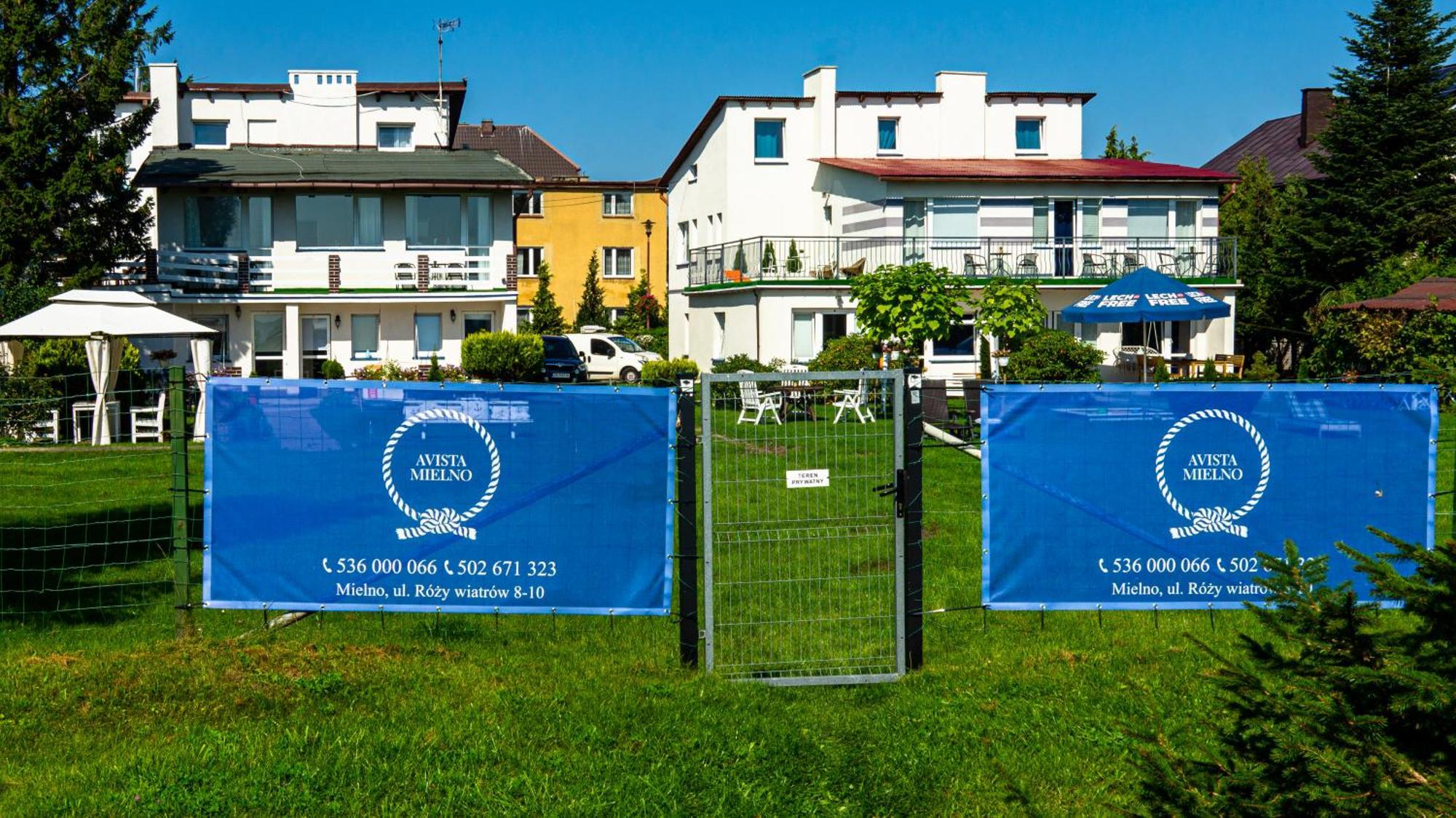 Hotel Avista Mielno Unieście Exterior foto